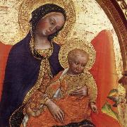 Gentile da  Fabriano Details of Madonna and child,with sts.lawrence and julian oil painting picture wholesale